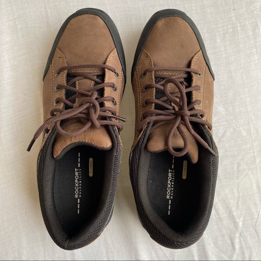 Rockport Light Brown Chranson Fashion Lace-Up Sneakers Size Mens US 10 W - Picture 16 of 16